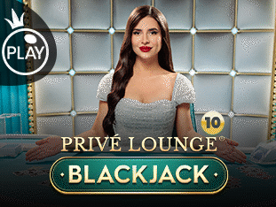 Privé Lounge Blackjack 10 Game